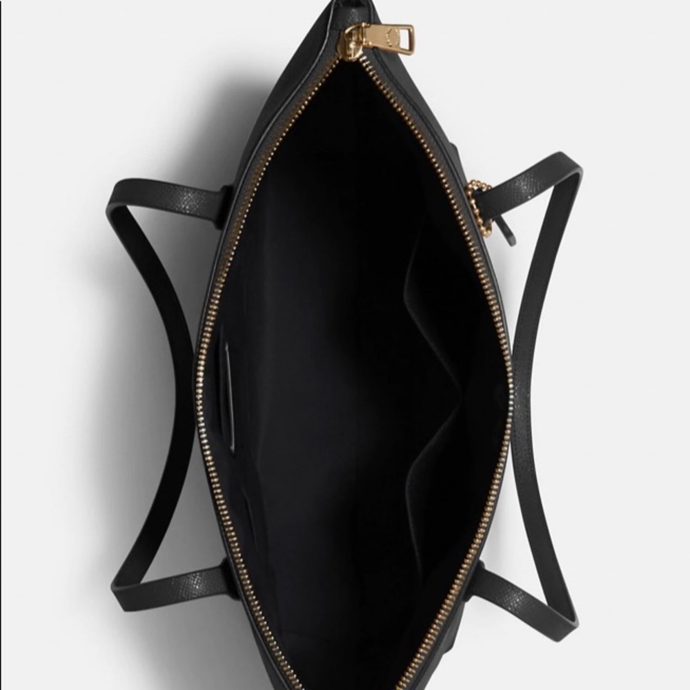 Coach black tote